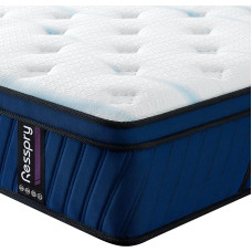 Resspry Pocket Spring Mattresses with Breathable Memory Foam, Pressure Relief, Medium Firm, Mattress in a Box (Small Double (120 x 190 cm), 25 cm