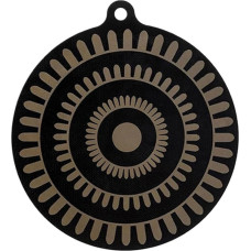 Premium-Tischset aus Silikon, hitzebeständig, Tischset, Tassenunterlage, Tellerunterlage, rutschfestes Design, Tischsets und Untersetzer for Schutz des Esstisches for den Heimgebrauch(Style3 24cm)