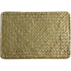 13-45 x 13-30 cm Apvalūs/keturkampiai/ stačiakampiai pinti padėkliukai, natūralūs vandens hiacinto padėkliukai, pinti rotango šiaudiniai padėkliukai, rankomis austi padėkliukai (natūralūs 31 x 21 cm)