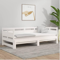 ZEYUAN ištraukiama dienos lova, sofa lova, sofa su miego funkcija, sofa lova, sofa lova, sofa lova, sofa lova, sofa lova, dienos lova, sofa lova, jaunimo lova, balta pušies masyvo 2 x (90 x 200) cm