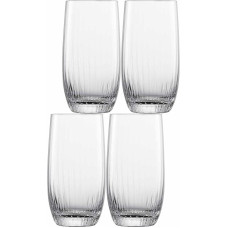 Zwiesel Glas Fortune 122326 Highball Glass Made of High-Quality Glass, Set of 4, Height: 14.6 cm, Diameter: 77.5 mm, Volume: 499 ml