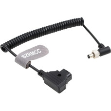 SZRMCC D-taško ir stačiakampio nuolatinės srovės 5,5x2,1 mm su fiksavimo 12 V maitinimo kabeliu, skirtu vaizdo įrenginiams Pix-E5 Pix-E5H Pix-E7 Monitorius