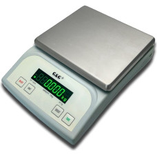 G&G KF15KA|B, 15 kg-1 g, 0.1 g, letter scales, precision scales, table scales, LED (KF-15KB)