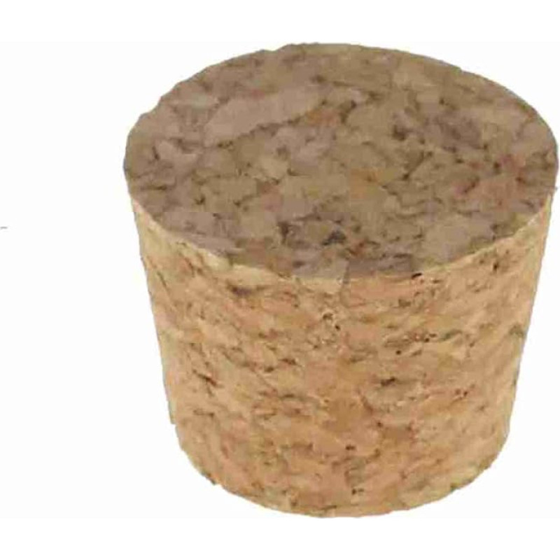 8 Corks Small Approx. Height 19 mm Diameter 22 - 24 mm e.g. for Milk Bottles Stopper Lid Cork