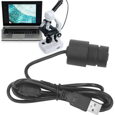 Skaitmeninis USB mikroskopas, 92 MP kamera, stereomikroskopo funkcija, 23,2 mm sąsaja, skirtas studentams ir mokytojams, laboratoriniams ir biologijos eksperimentams