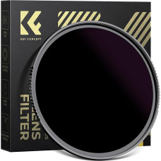 K&F CONCEPT Nano-X serijos 52 mm ND100000 filtras Fiksuotas ND filtras Neutralaus tankio filtras (16,6 žingsnių)