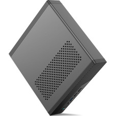 MINIS FORUM MS-01 mini kompiuteris, procesorius Core i5-12600H 12C/16T iki 4,5 GHz, bazinis kompiuteris be DDR5 SODIMM/M.2 2280 NVME SSD/3x M.2 2280/22110/U.2 SSD/OS, HDMI/2 x USB4/Port SFP+ 10G 2/2.5G RJ45x2