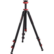 IFOOTAGE Gazelle TA6S, 65 colių/165 cm fotoaparato trikojis, aliuminio lydinio vaizdo trikojis, 3 sekcijos su centriniu strypu, maksimali apkrova 13,2 lbs/6 kg, 