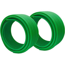 5 mm skersmens žalias šiurkštaus paviršiaus PU apvalus diržas, 1 metro ilgio atviro galo poliuretano O-Ring Drive Belt pramoninių mašinų ir įrangos