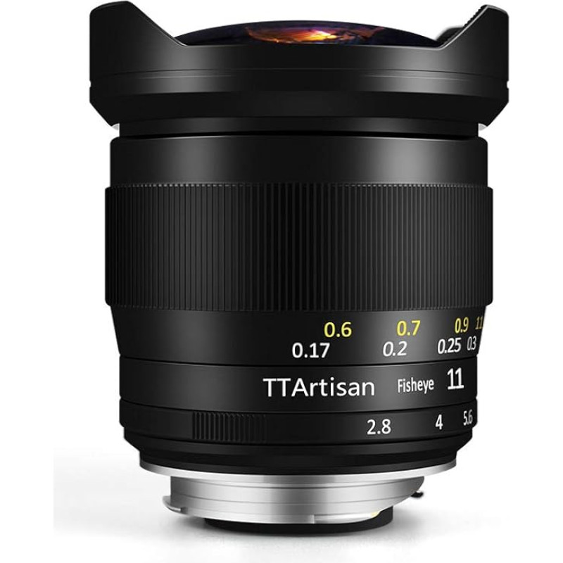 TTArtisan 11mm F2.8 fotoaparato objektyvas 