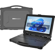 N15A Tvirtas nešiojamasis kompiuteris 15,6 Zoll FHD, CPU i7-1255U, 32GB RAM 512GB SSD, Windows 11 Pro, IP65 Wasserdicht, MIL-STD-810H Outdoor Laptop für Industrie & Handwerk