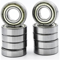 Rillenkugellager 6900 2RS ZZ 10 x 22 x 6 mm 6900RS 6900Z 2Z, 10 Stück (6900 ZZ Normal)