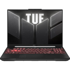 ASUS TUF Gaming A16-TUF607PV-QT023W 16 colių QHD+ 165 Hz AMD Ryzen 9 7845HX procesorius, DDR5 16 GB RAM, 1 TB PCIe 4.0 NVMe SSD, NVIDIA GeForce RTX 4060 GPU 140 W - AZERTY klaviatūra