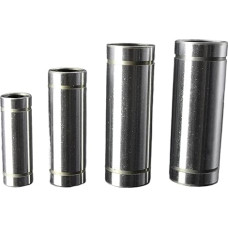 LM6LUU LM8LUU LM10LUU LM12LUU Linijiniai guoliai 6 mm 8 mm 10 mm 12 mm Išplėsti rutuliniai guoliai CNC detalės CNC 3D spausdintuvų guoliai (LM8LUU 8 x 15 x 45) Pakuotė iš 2 vnt.