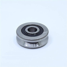 Riedėjimo guolis V124219 V-duobės sandarus rutulinis guolis 12 x 42 x 19 mm V10/4 V11/4 V12/4 V13/4 V14/4 V15/4 kreipiančiojo bėgio riedėjimo guolis (124219V11 4 2PCS)