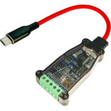 DSD TECH SH-U11GL Izoliuotas USB-C ir RS485 adapteris su FTDI lustu