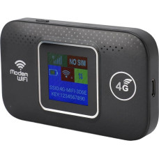 4G LTE mobilusis WiFi maršrutizatorius, 300Mbps nešiojamasis didelės spartos kelionių hotspot maršrutizatorius Europai, USB maitinamas WiFi modemas su SIM kortelės lizdu, dalijimasis