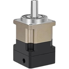 AB42 Niedriges Planetengetriebe-Reduzierstück und 3 Minuten Bogen mit geradem Schneckengetriebe, geeignet für Nema17 Servomotoren 50 W/100 W (Verhältnis 7)