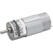 DC Micro 15W 12V/24V Getriebemotor mit einstellbarer Geschwindigkeit (CW/CCW), 37GB-555, hohes Drehmoment, niedrig (24V 150RPM-MOT A BRACK)