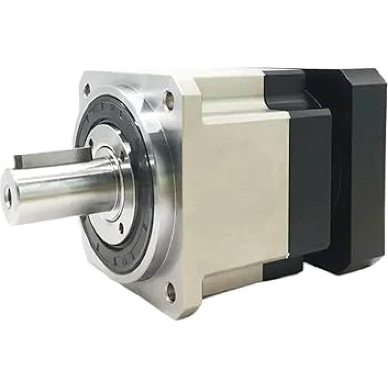 Nema34 Planetenschneckengetriebemotor mit 12,7/14/19 mm Eingang für Servomotor 90, 750 W (1 kW) oder 86 Schrittmotor (16 mm įėjimas, santykis 70:1)