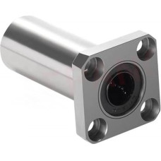 LMK6LUU LMK8LUU LMK10LUU LMK12LUU LMK13-60LUU tipo 10 mm flanšinis linijinis guolis, skirtas 3D spausdintuvo linijiniam strypo tikslumui (spalva: 1 vnt. Lmk L, dydis: LMK40LUU)