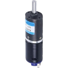 Planetengetriebemotor, Gleichstrom, 6 V, 3 W, Durchmesser 24 mm, MY24GP-370H, Elektromotor mit niedriger Geschwindigkeit, 4 mm Motor und Halterung, 6 V, 12 U/min