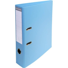 Exacompta 53702E Premium PVC aplankai Prem´Touch Pastelinės spalvos, 10 vnt., 7 cm pločio, DIN A4 formato segtuvas, svertinis aplankas, laiškų aplankas, biuro aplankas, plastikinis aplankas, aplankas su plyšiais, pastelinės mėlynos spalvos