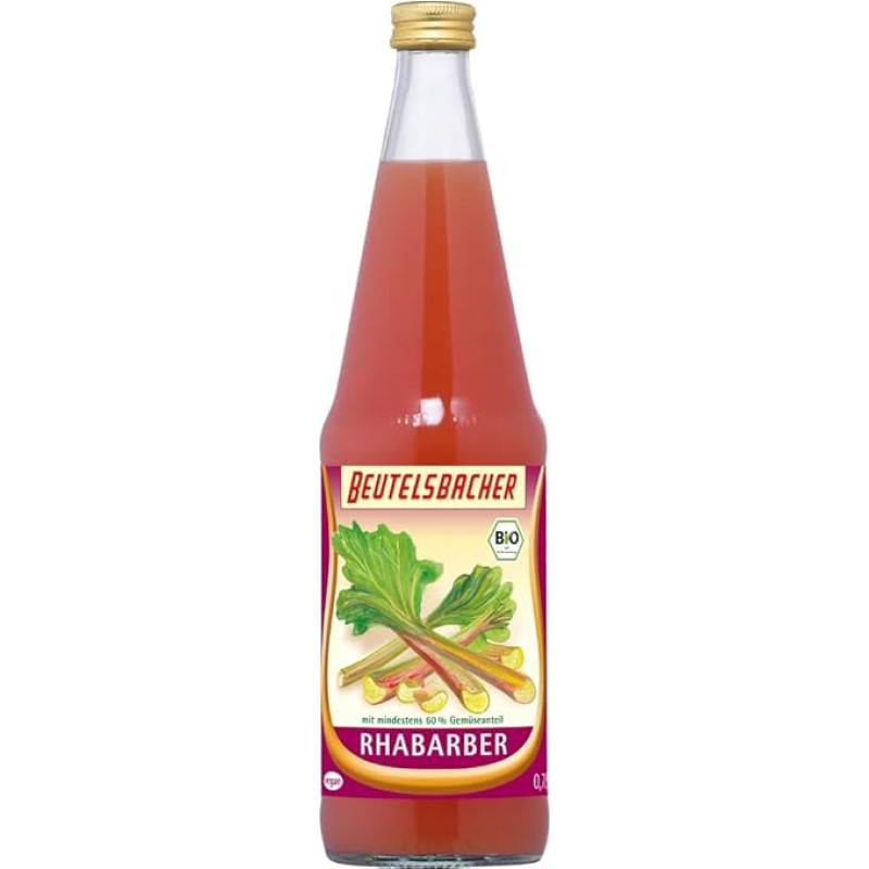 Organic Rhubarb 6 x 0.70 L