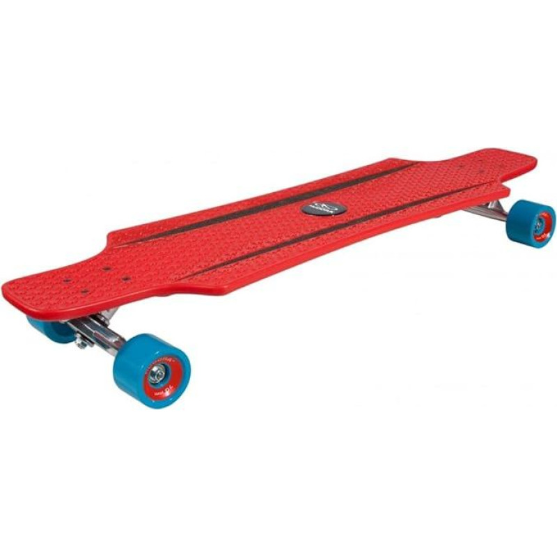 HUDORA Longboard Cruise Star, blau/rot/grün - ABEC 7 - Riedlentė