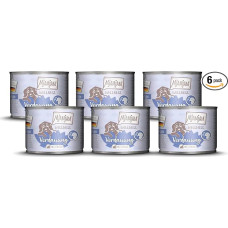 MjAMjAM - Premium Wet Food for Dogs - Wellness - Digestion - Turkey, Pack of 6 (6 x 200 g), Grain-Free