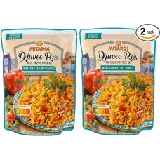 Mitakos Djuvec Reis nach griechischer Art – 2x 250g (500g) – würziger Langkornreis mit Gemüse, Paprika & Tomate – Fertiggericht im Beutel, in 2 Minuten zubereitet