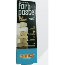 DECOCINO Grease-soluble colour paste white - 15g - oil-based food colouring, ideal for whitening chocolate, buttercream, fondant or cake dough