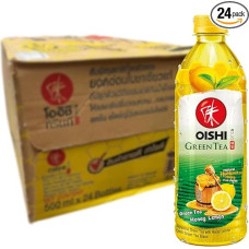 OISHI - Žalioji arbata su medumi ir citrina - daugkartinė pakuotė (24 x 500 ml)