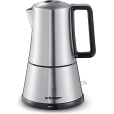 Cloer 5928 Espresso aparatas 365 W, skirtas 3-6 espreso puodeliams, nerūdijančio plieno korpusas, nerūdijantis plienas