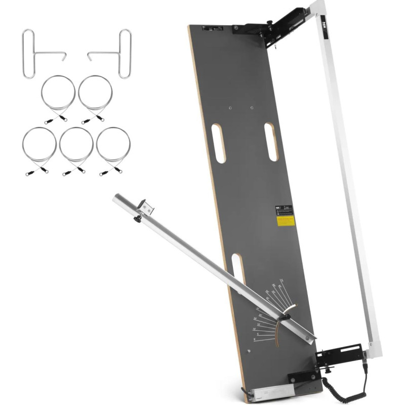 MSW Polistirolo pjovimo staklės su terminiu peiliu, ilgis 1070 mm, gylis 350 mm, 160 W