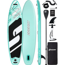 Aufblasbares Paddle Board, SUP Board | Stabile Konstruktion mit rutschfestem Komfort-Deck, tragbares SUP-Board für Reisen