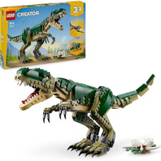 LEGO Creator 31151 3-in-1 T. rex to Triceratops to Pterodactyl Toys, Dinosaur Figures for 9 Plus Year Old Boys & Girls, Posable Dino Toy Model Building Set, Birthday Gift Idea for Kids