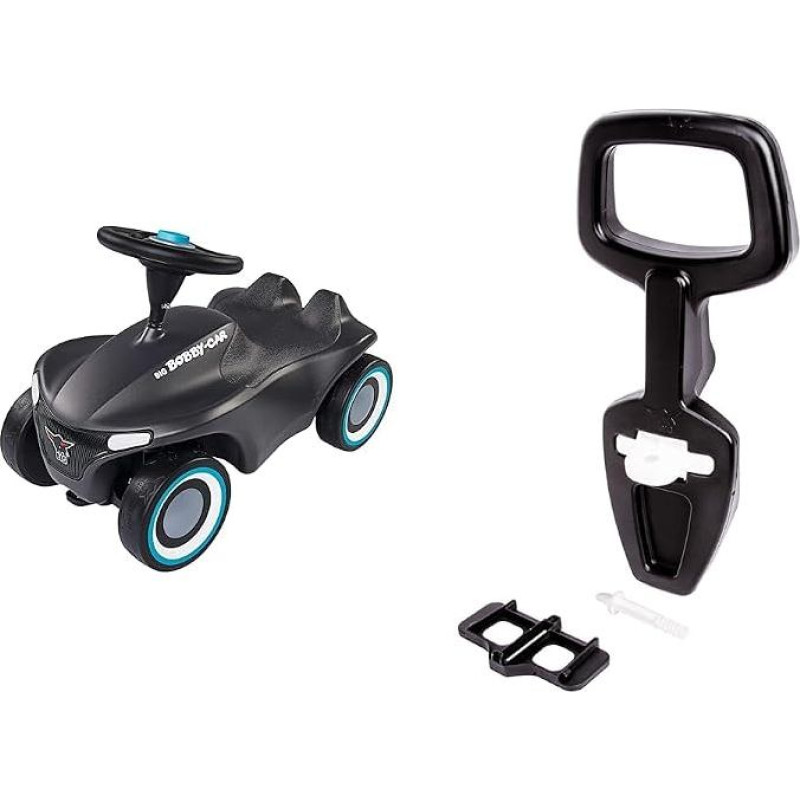Big-Bobby-Car-Neo Anthracite - Ride-On Vehicle for Indoor and Outdoor Use & BIG Spielwarenfabrik 800056445 - Bobby Car Walker