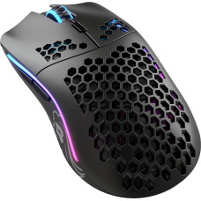 „GLORIOUS“ Model O belaidė žaidimų pelė, 69 g, „BAMF“ jutiklis, 2,4 GHz, matinė juoda