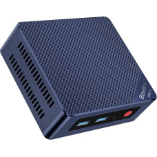 „Beelink MINI S12 Pro“ mini kompiuteris, 12-osios kartos „Intel Alder Lake-N100“ procesorius (iki 3,4 GHz) Mini kompiuteris su „Windows 11 Home“, 12 GB LPDDR5 RAM, 500 GB SSD, biuro stalinis kompiuteris, du HDMI jungtys, „Wi-Fi 6“, „BT 5.2“, RJ45 2,5G