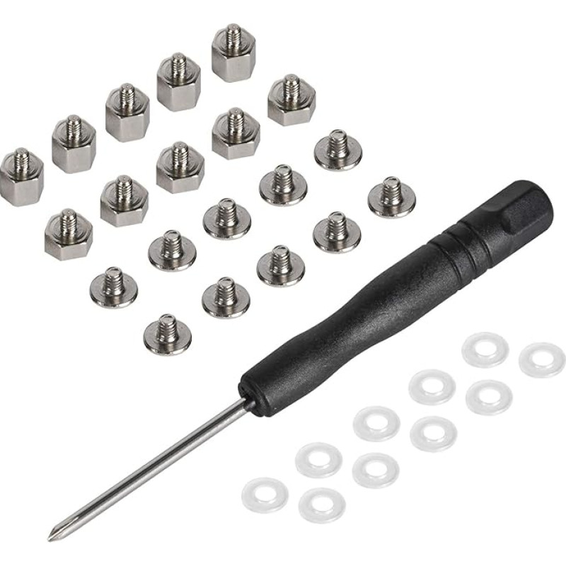 SilverStone SST-CA03 - PC Computer Screws Kit for Motherboard M.2 SSD Mounting, supports ASUS & MSI Motherboard