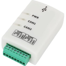 Zweikanaliger USB-zu-CAN-Bus-Analysator-Adapter, Isolierter CAN-Konverter für den Industriellen Einsatz in der Automobildiagnose, Kalibrierung, Automatisierung