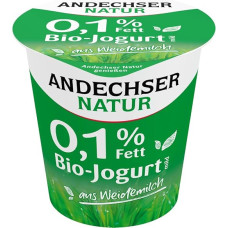 Ekologiškas jogurtas „Mild“ su 0,1 % riebalų, 18 x 150 g
