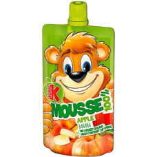 „Cube“, vaisių tyrė, 100 % obuolių ir bananų, 100 g