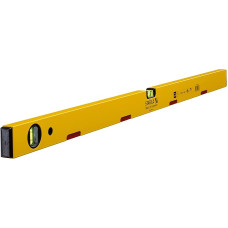 STABILA magnetinis gulsčiukas, modelis 70 M, 100 cm, lengvas aliuminio profilis, galinga retųjų žemių magnetinė sistema, 1 horizontalus lygintuvas, 1 vertikalus lygintuvas, pagamintas Vokietijoje