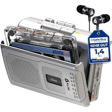 K8 Cassette Player AM-FM Cassette Radio with Microphone