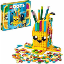 LEGO DOTS 41948 „Bananų“ rašiklių laikiklis, kūrybinis „pasidaryk pats“ rinkinys vaikams nuo 6 metų, vaikų kambario dekoracija, rašomojo stalo tvarkyklė, vaikų žaislas.
