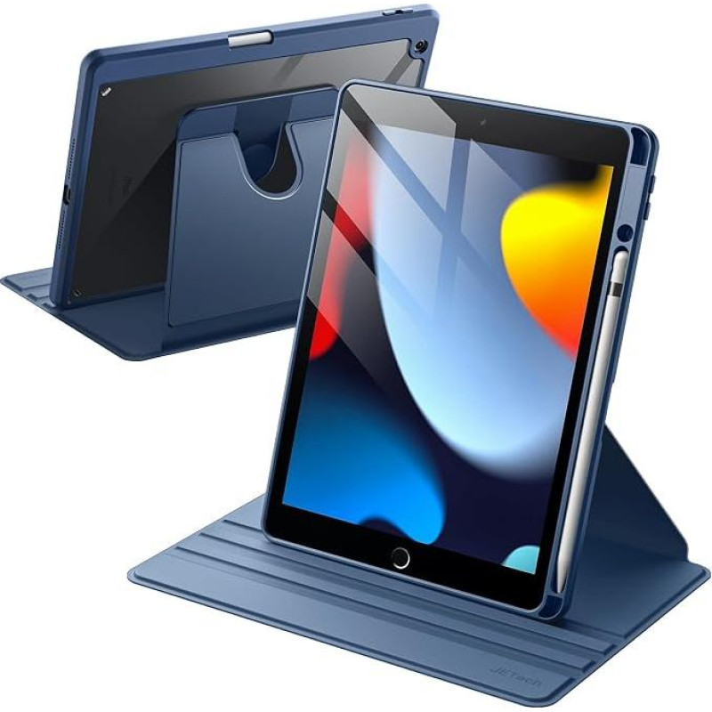 JETech Rotating Case for iPad 9th/8th/7th Gen 10.2