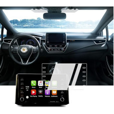BIXUAN 8 Inch Screen Protector Compatible with Toyota Corolla E210 2019 2020 2021 Yaris Cross 2020-2024 GPS Navigation Film Navigation Protective Film Transparent 9H Tempered Glass Protection Anti