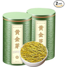 Pure Pre-ming Yellow Buds Tea 100g (50g x 2) Huang Jin Ya Tea, žalioji arbata, unikalios kokybės ir skonio